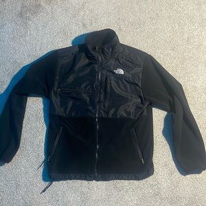 Black North Face fleece jacket